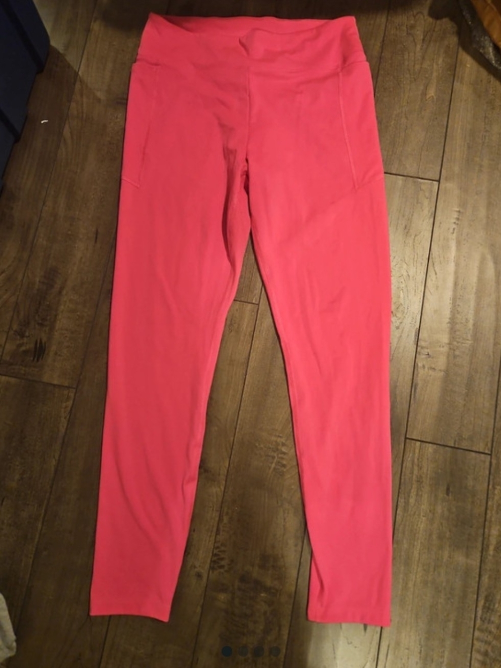 Women's High-Waist Pink Active Leggings
